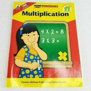 Multiplication, Grade 3 (Home Workbooks) Numbers and Math Homeschool Workbook
